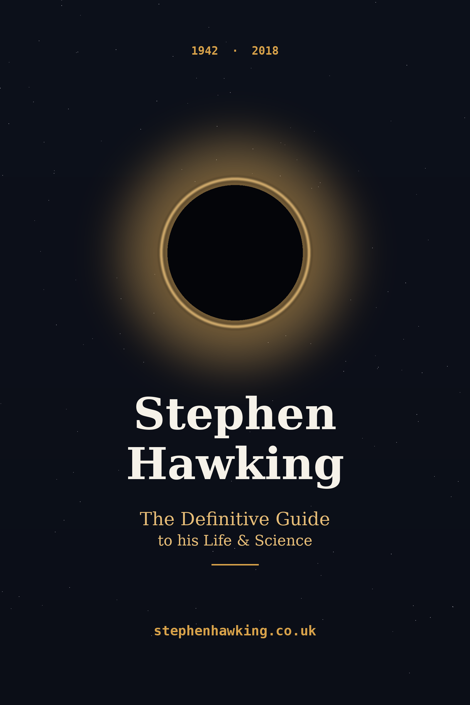 Cover of Stephen Hawking: The Definitive Guide